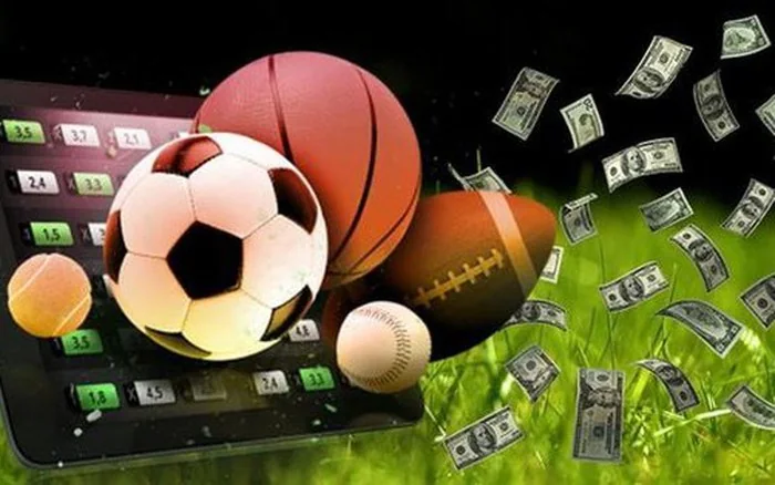 Kartu pertandingan olahraga dengan informasi peserta dan jadwal