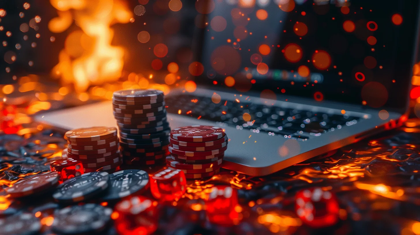 Tampilan ruang permainan kasino bergaya digital untuk pengalaman bingo mobile KM778